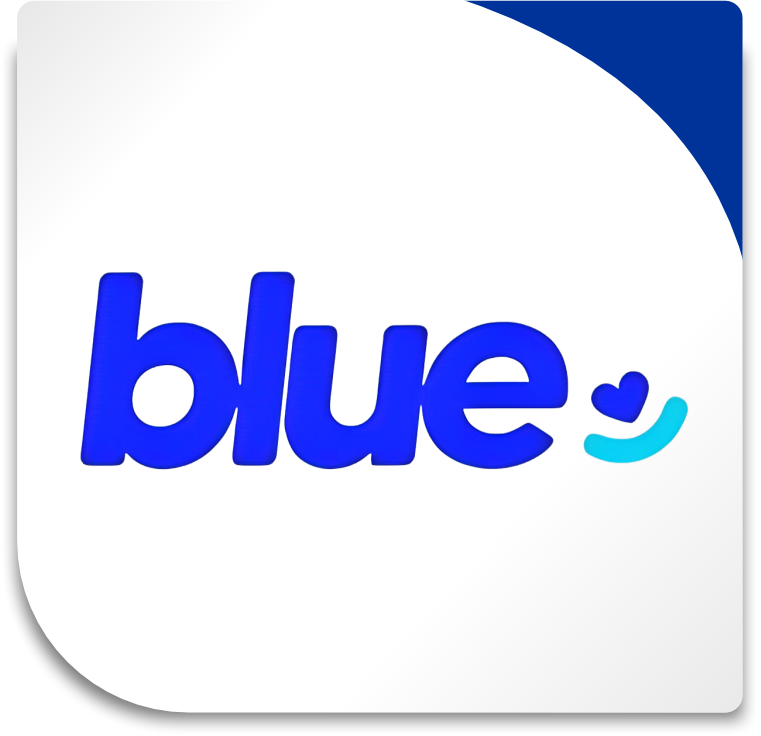 Logo Blue Saúde