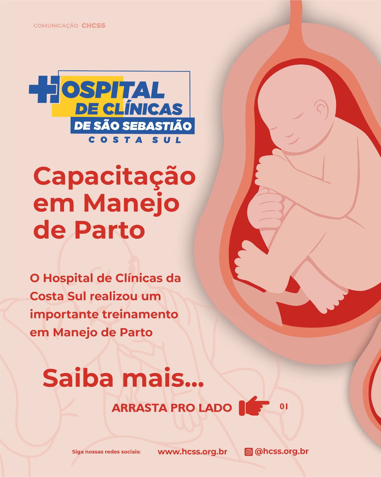 Notícia sobre manejo de parto